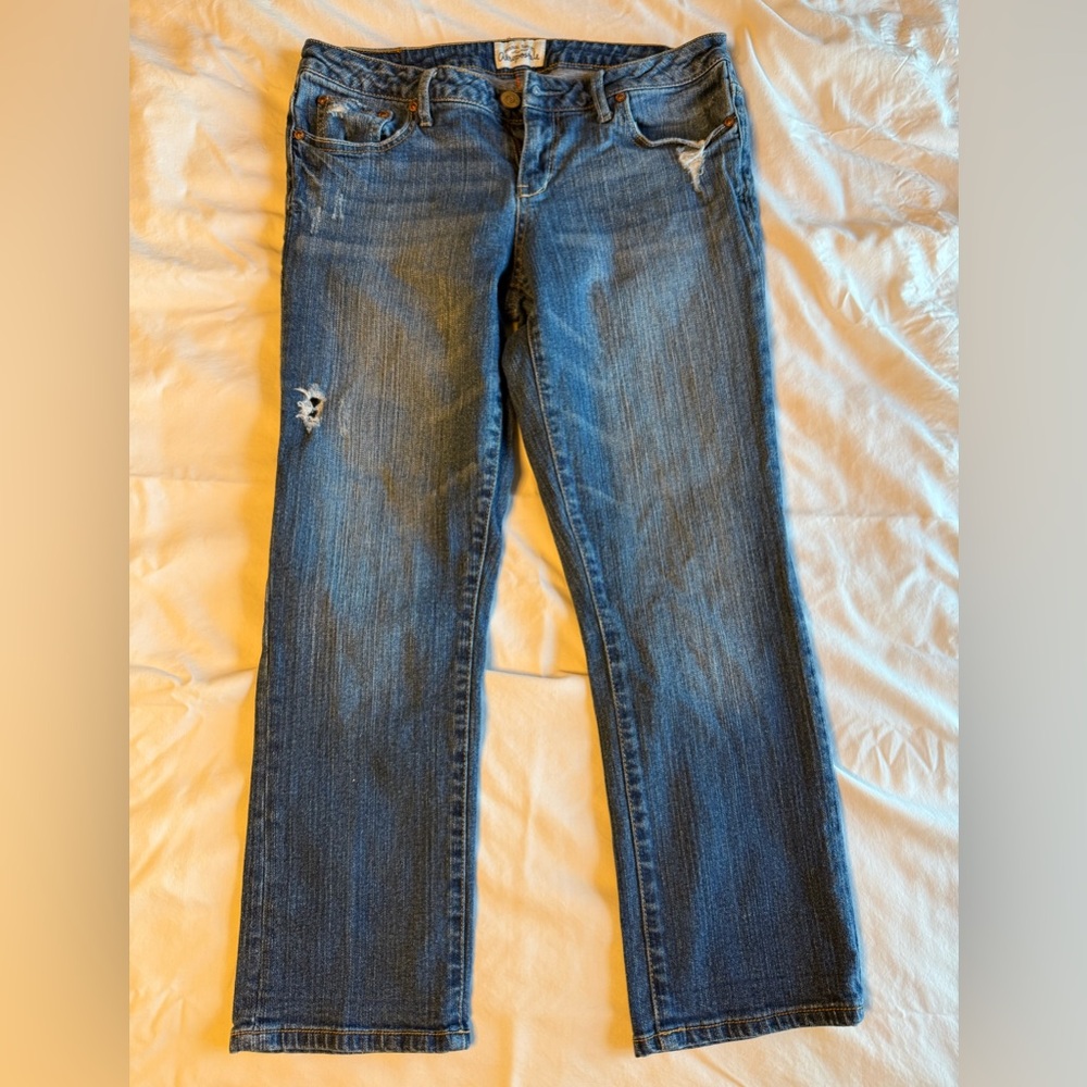 Aeropostale Women's Jeans Bayla skinny Capri